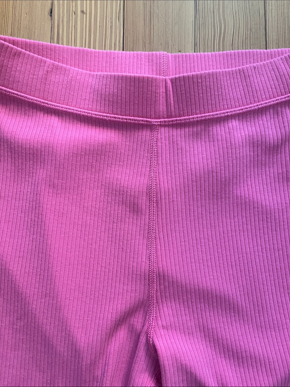 ALO Yoga ribbed pink leggings - Picture 2 of 7